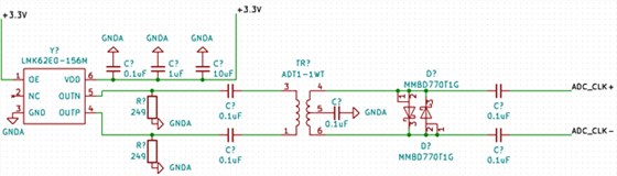 LVPECL差分晶體振蕩器時鐘源電路設計