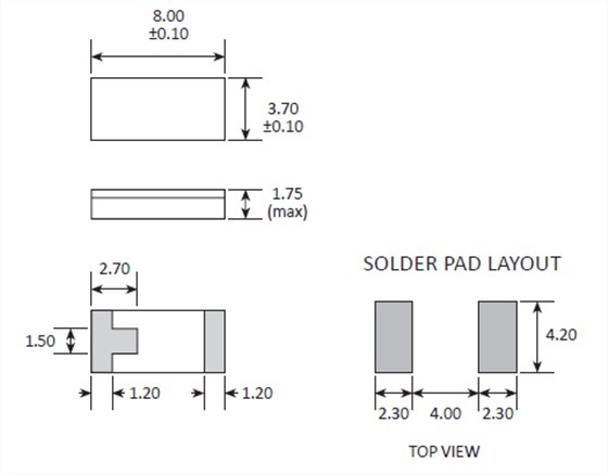 CC1A晶振,8.0*3.8mm貼片晶振,無源晶振 CC1A晶振,8.0*3.8mm貼片晶振,無源晶振