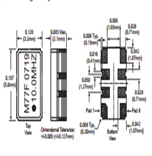 康納溫菲爾德晶振,貼片晶振,TX193晶振