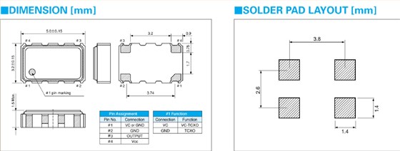 CSX532T晶振,CSX532T12.800M2-UT10晶振,5032有源晶振 CSX532T晶振,CSX532T12.800M2-UT10晶振,5032有源晶振