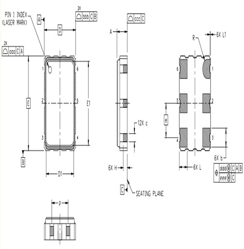 Si531差分晶振|6G無線網絡晶振|531FC156M250DG|Silicon低電流振蕩器