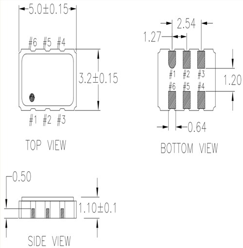 XUP535150.000JS6I8,IDT時(shí)鐘振蕩器,6G電信晶振