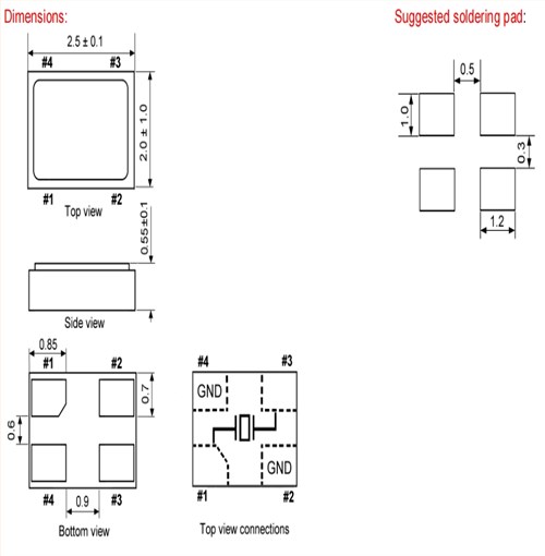 KX-6T小型設備晶振,GEYER格耶SMD晶體,12.86533石英振動子