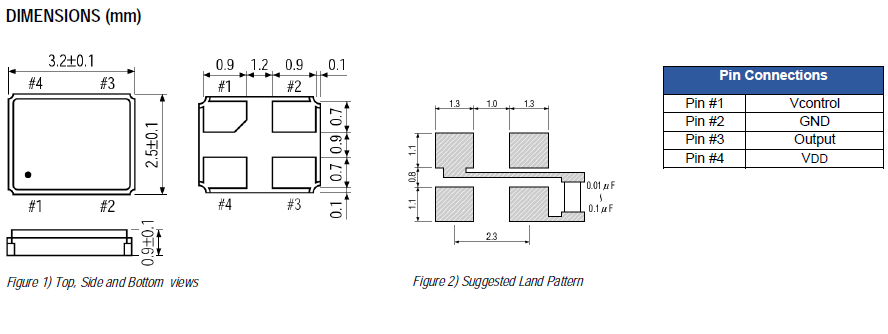 ECS_2532VXO 3225 VCXO ECS_2532VXO 3225 VCXO