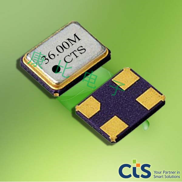 CTS晶振,智能電子晶振,416壓電石英晶體